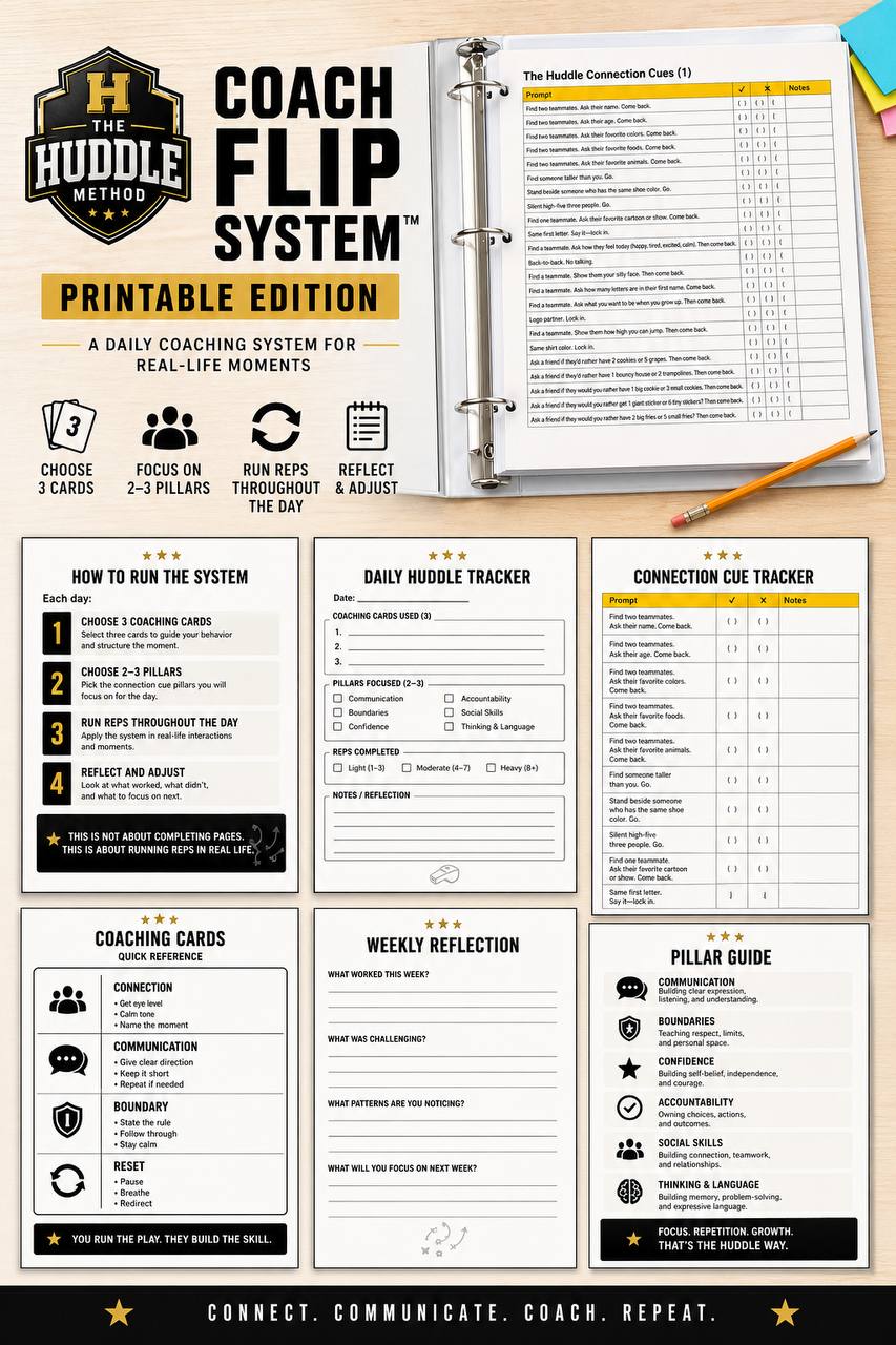 Coach Flip System – Printable Edition