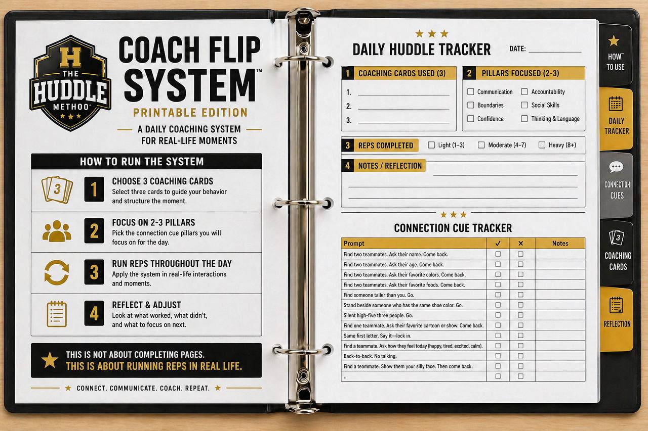 Coach Flip System – Printable Edition