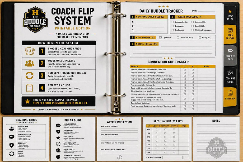 Coach Flip System – Printable Edition