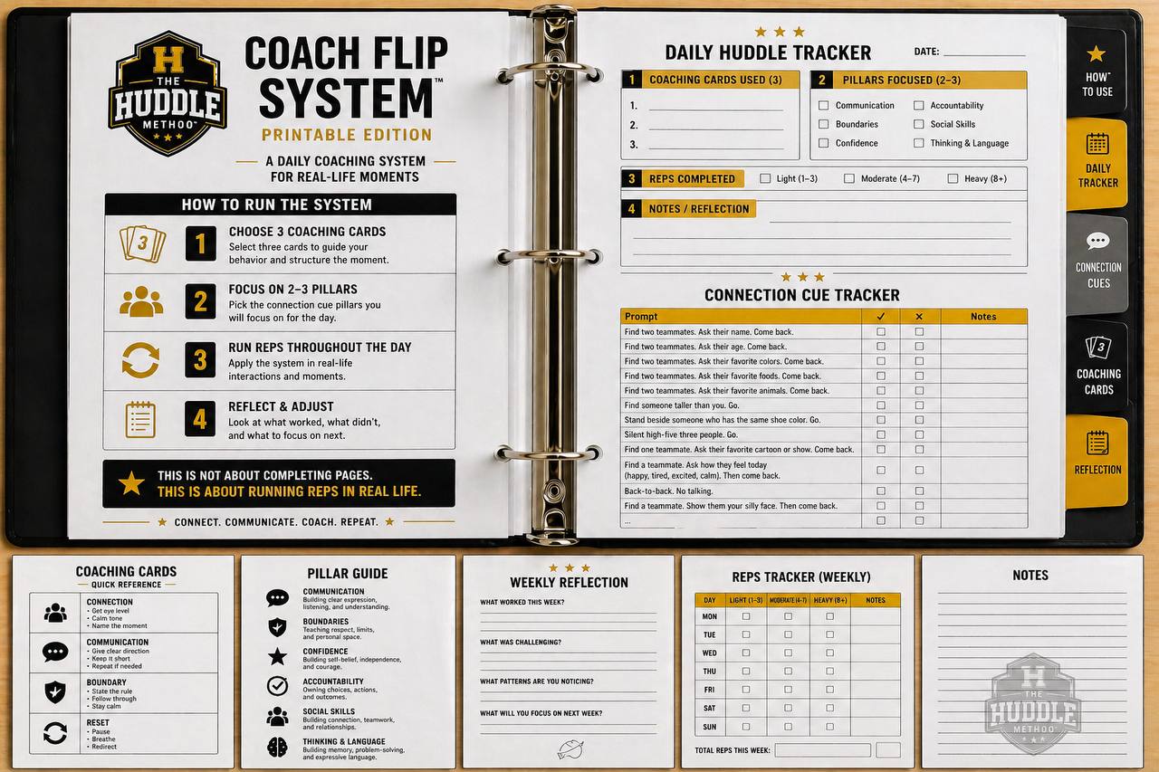 Coach Flip System – Printable Edition